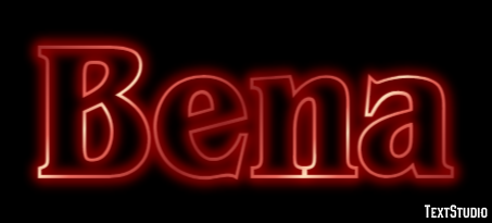 Bena Texteffekt