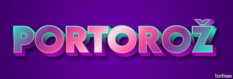 Portorož Efekt tekstowy