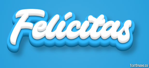 Felícitas Effetto testo