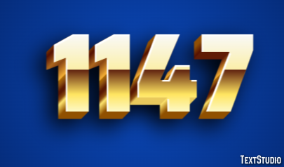 1147 Text Effect