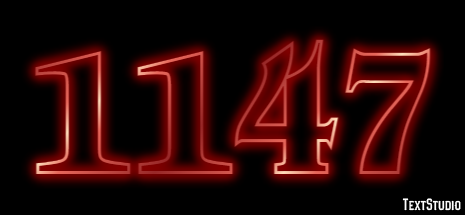 1147 Text Effect