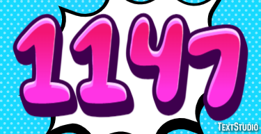 1147 Text Effect