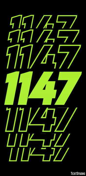 1147 Text Effect