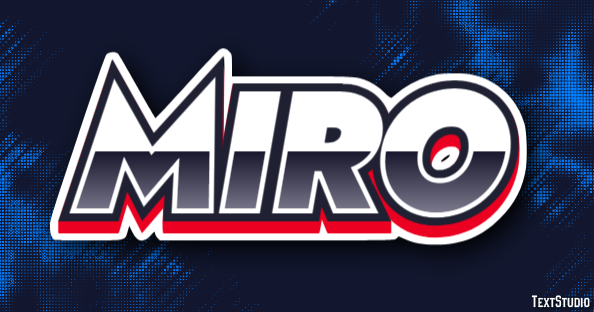 Miro Effet de Texte