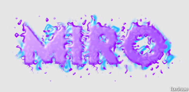 Miro Effet de Texte
