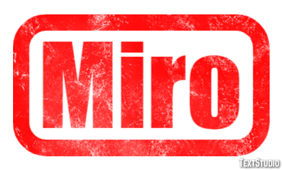 Miro Effet de Texte