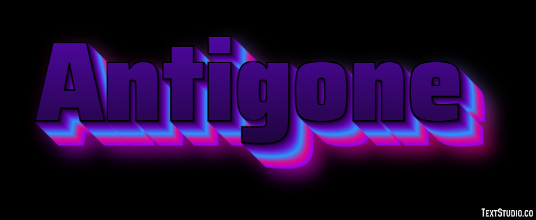 Antigone Effet de Texte