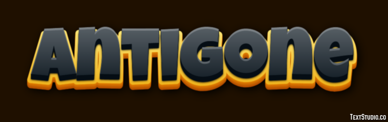 Antigone Text Effect