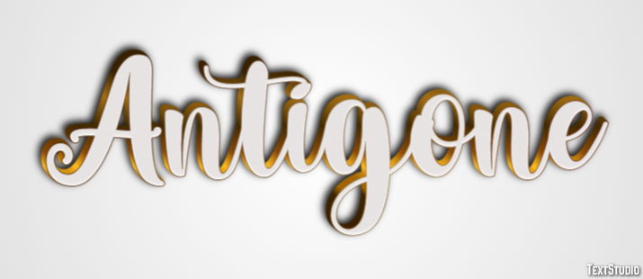 Antigone Effet de Texte