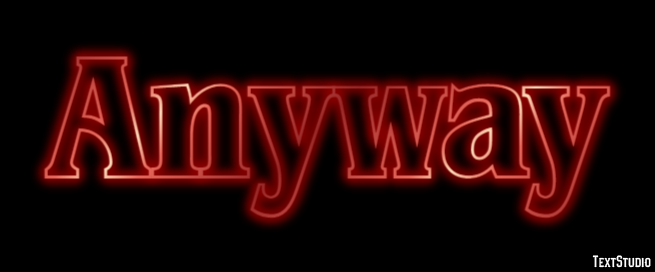Anyway Text Effect