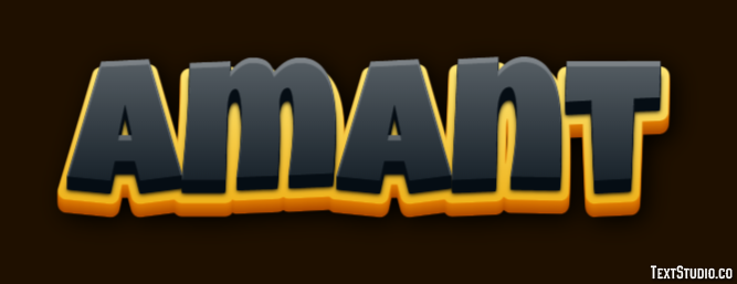 Amant Texteffekt