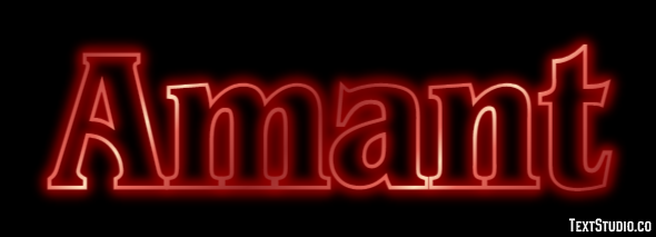 Amant Effet de Texte