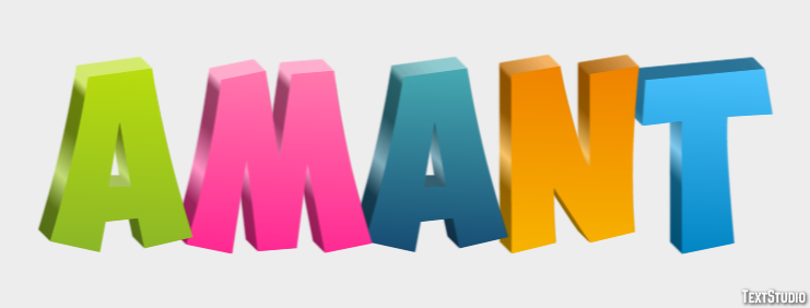 Amant Effet de Texte