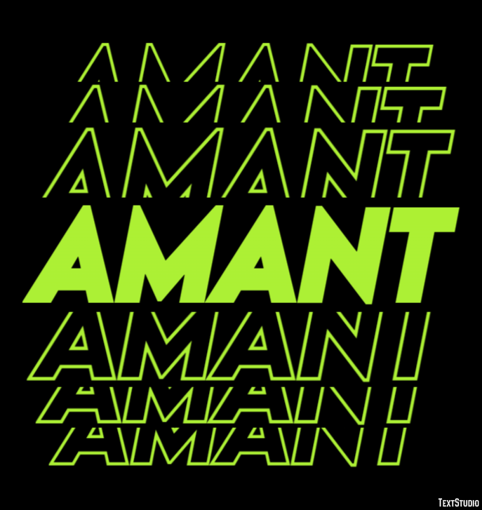 Amant Effet de Texte