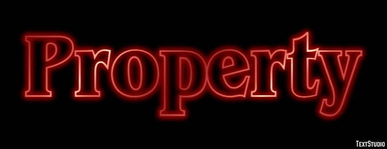 Property Text Effect