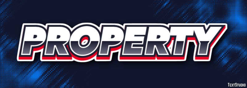 Property Text Effect