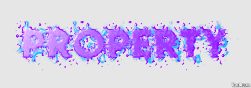 Property Text Effect