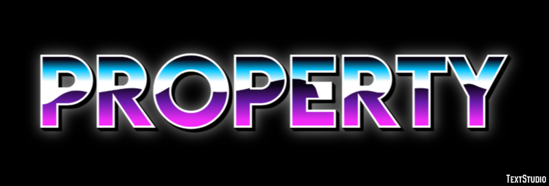 Property Text Effect