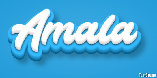 Amala Text Effect
