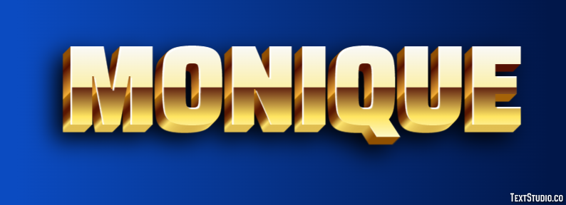Monique Text Effect