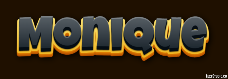 Monique Text Effect