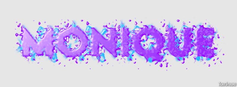 Monique Text Effect