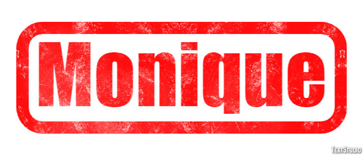 Monique Text Effect