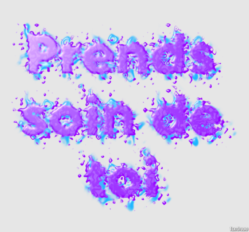 Prends soin de toi Effet de texte