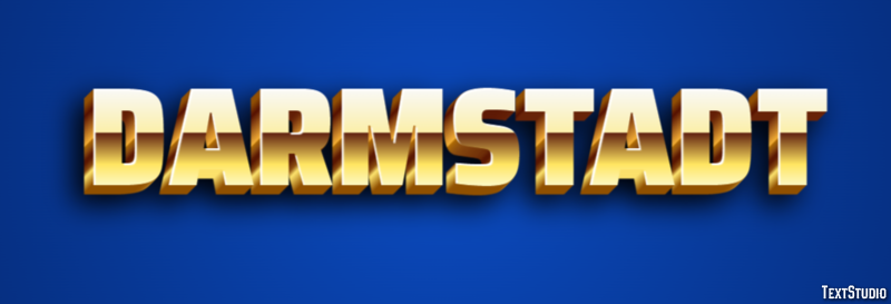Darmstadt Efekt tekstowy