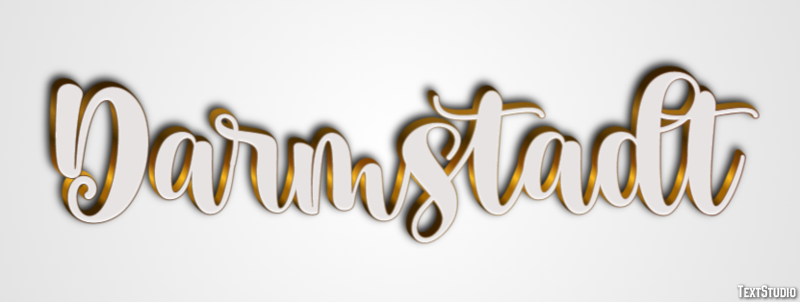 Darmstadt Texteffekt