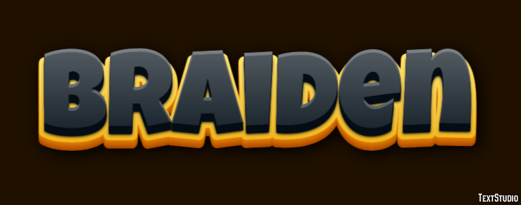 Braiden Text Effect