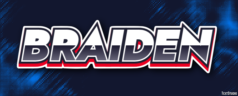 Braiden Text Effect