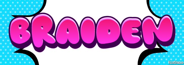 Braiden Text Effect