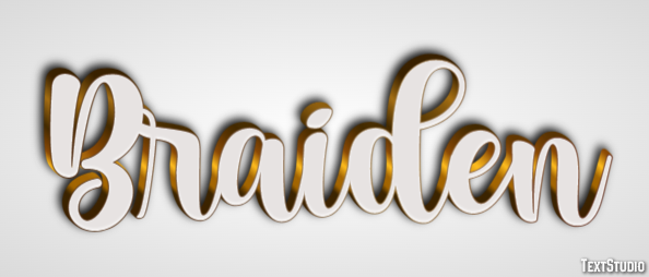 Braiden テキスト効果