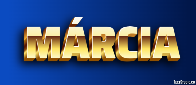 Márcia Text Effect