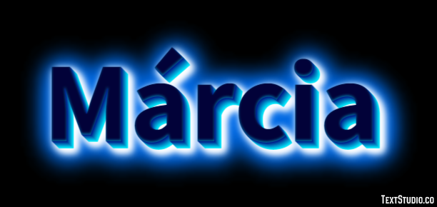 Márcia Text Effect