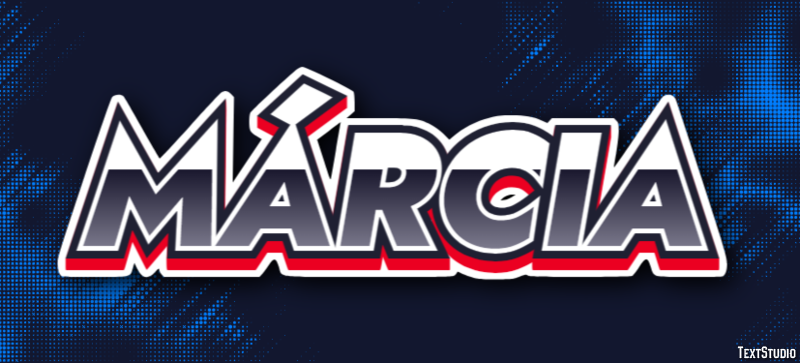 Márcia Text Effect