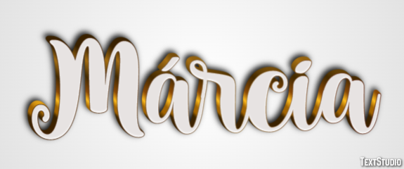 Márcia Text Effect