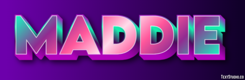 Maddie Text Effect