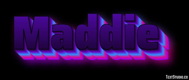 Maddie Tekst Effect