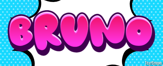Bruno Efeito de texto
