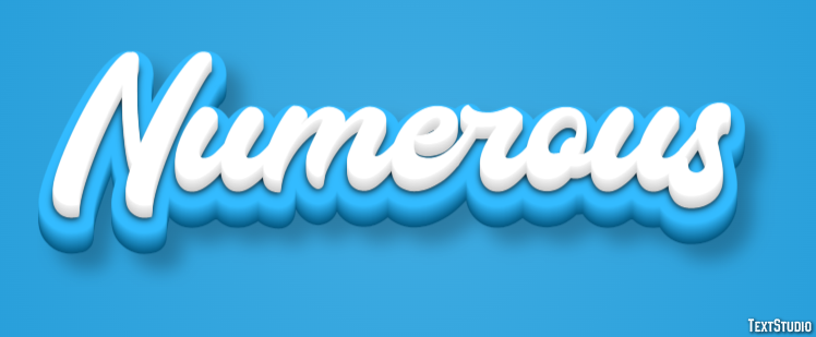 Numerous Text Effect