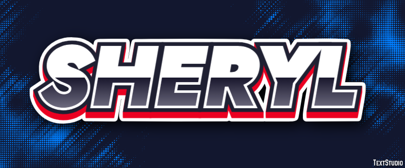Sheryl Text Effect