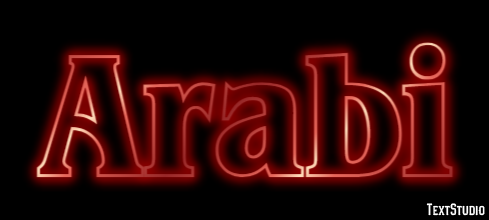 Arabi Text Effect