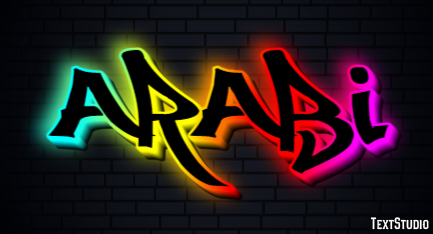Arabi Text Effect