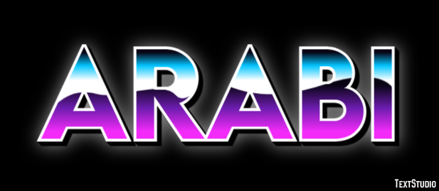 Arabi Text effect