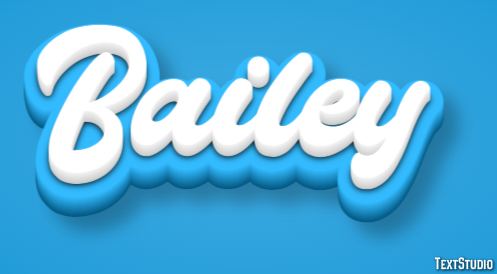 Bailey Texteffekt