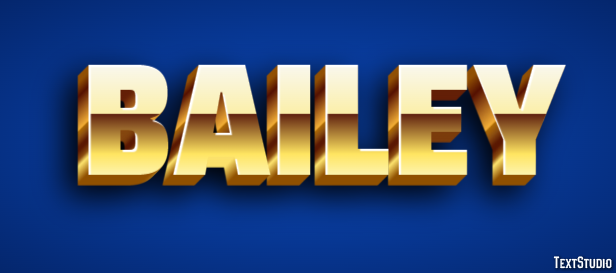 Bailey Texteffekt