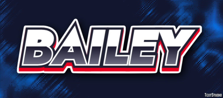 Bailey Texteffekt