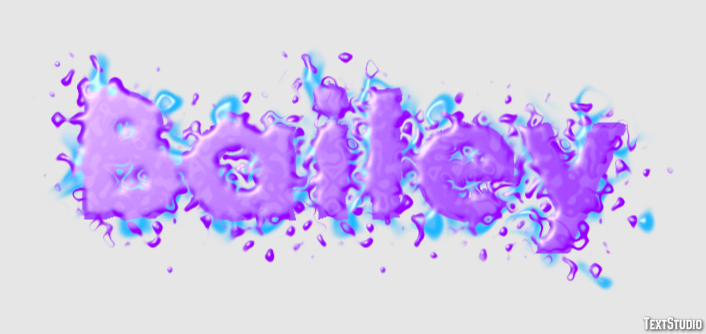 Bailey Texteffekt